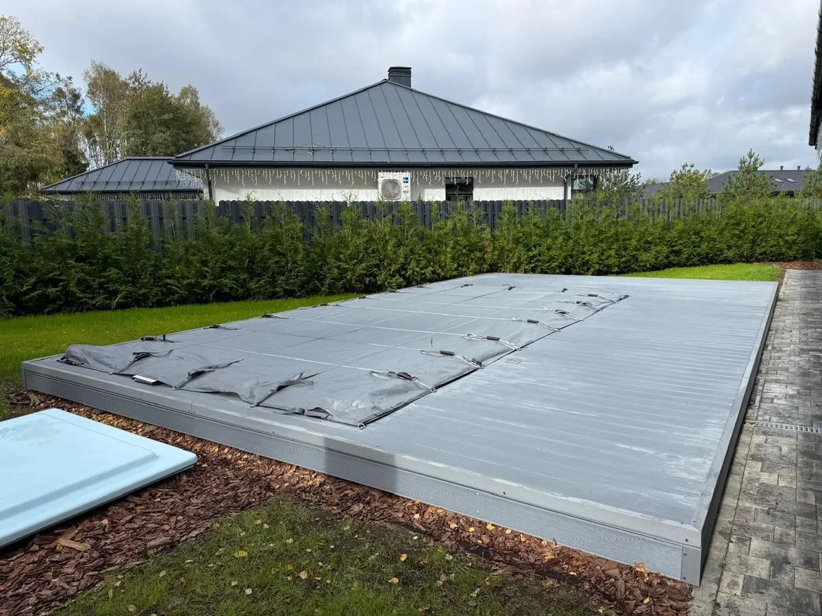 Покрывало Laguna Cover Mesh — установка в Пятигорске